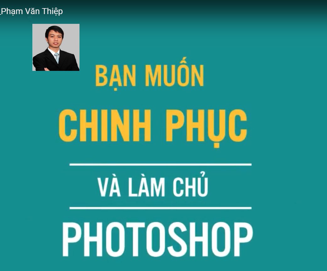 Thành thạo Photoshop