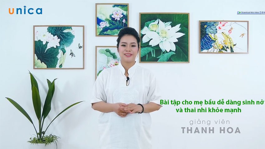 Bài tập cho mẹ bầu dễ dàng sinh nở và thai nhi khỏe mạnh