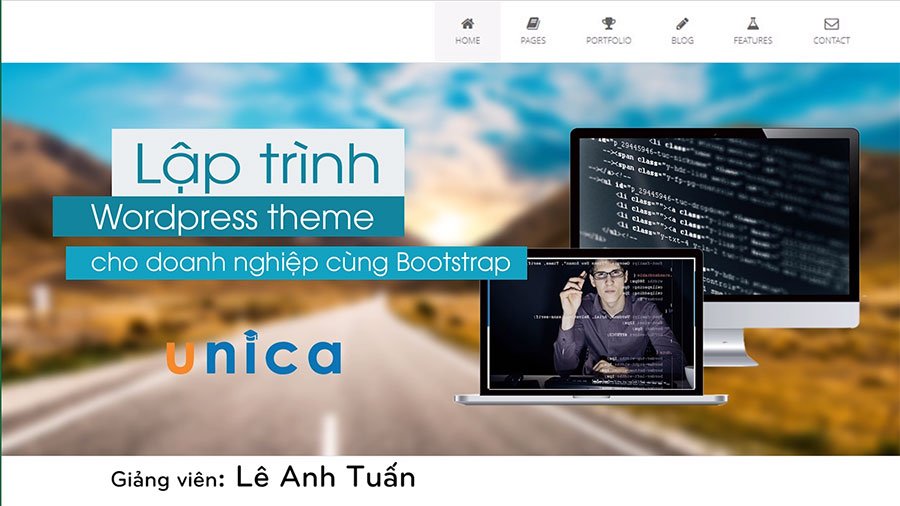 Lập trình Wordpress Theme cho doanh nghiệp cùng Bootstrap