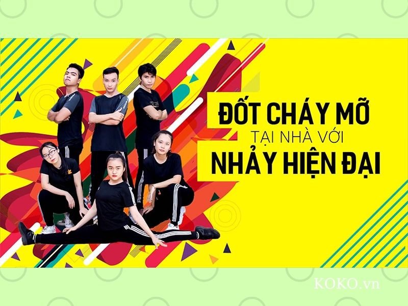 Đốt cháy mỡ tại nhà với nhảy hiện đại