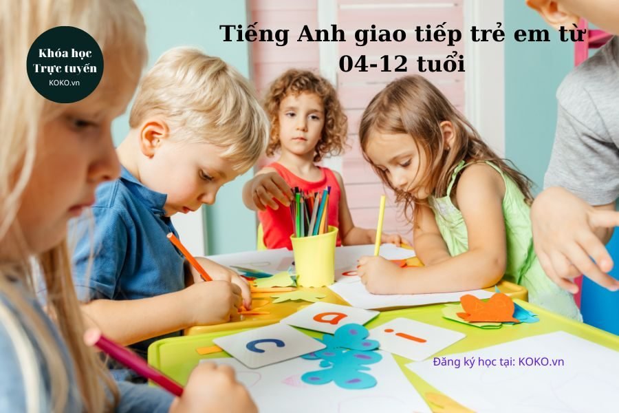 Tiếng Anh giao tiếp trẻ em từ 04-12 tuổi - Huong Elena